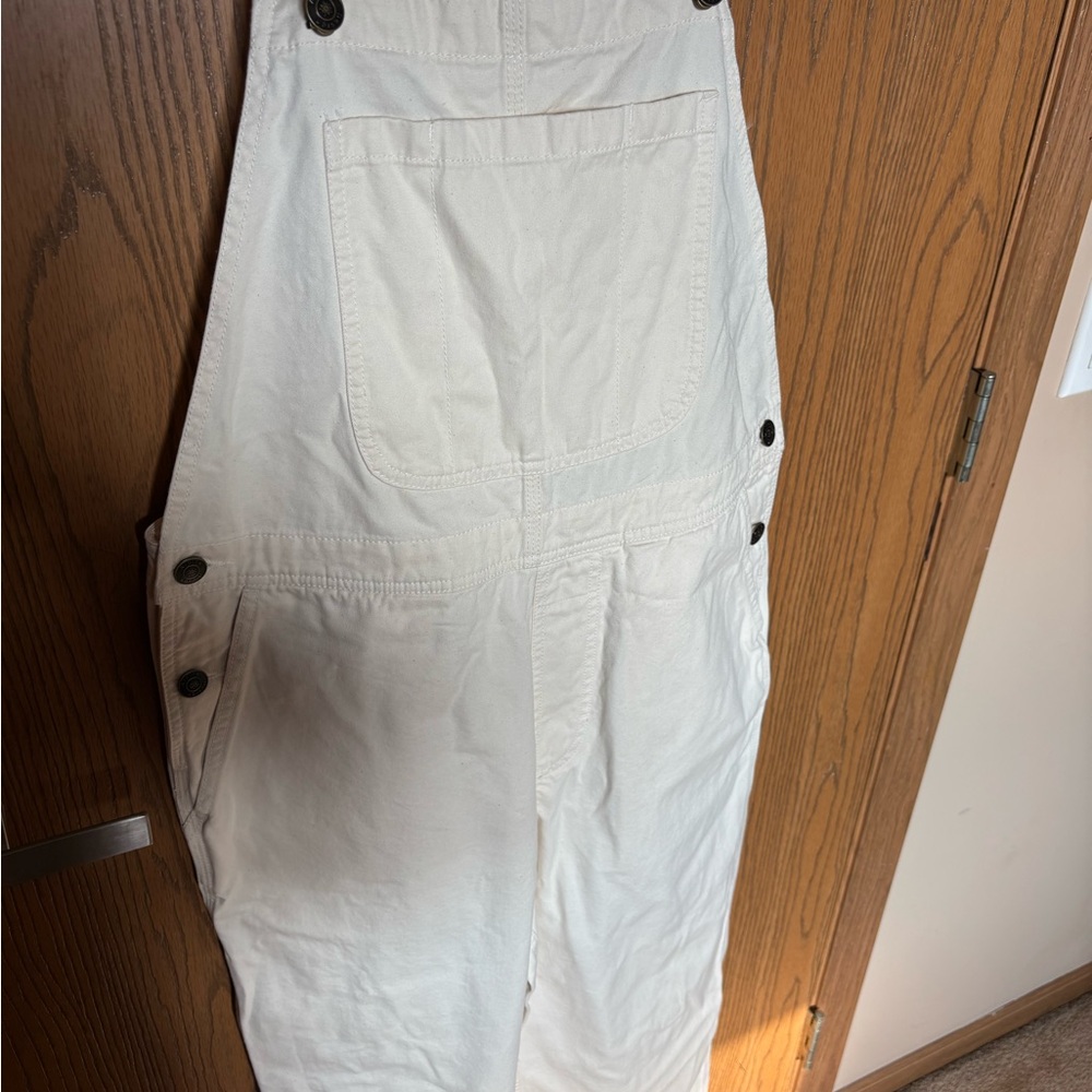 Alpine Design Women's Light Cream Off White Overalls - Picture 2 of 12